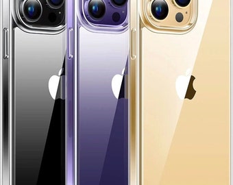 Transparent Clear Shockproof Protection Phone Case Cover For iPhone 12 | 13 | 13pro | 14 | 14 Plus | 14pro | 14pro max