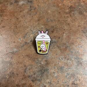Boba Enamel Pin!