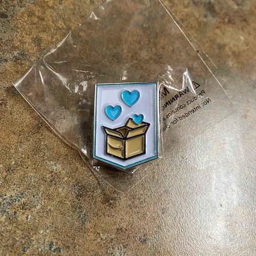 Amazon Peccy Employee Pin peccy Adicct Blue Etsy