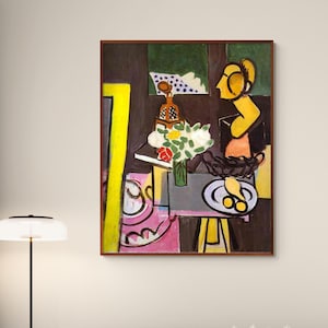 Natura morta con zucche di Henri Matisse, Natura morta, Espressionismo, Stampa artistica Giclée, Decorazione per la casa