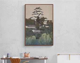 吉田博「静かな日、内海」シリーズ 1930年 吉田博の版画 木版画、日本