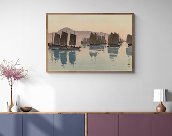 吉田博によるインドと東南アジアシリーズより「ウダイプールの宮殿