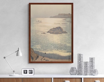 吉田博 日本の木版画：春の温泉ジクレーアート - Etsy 日本