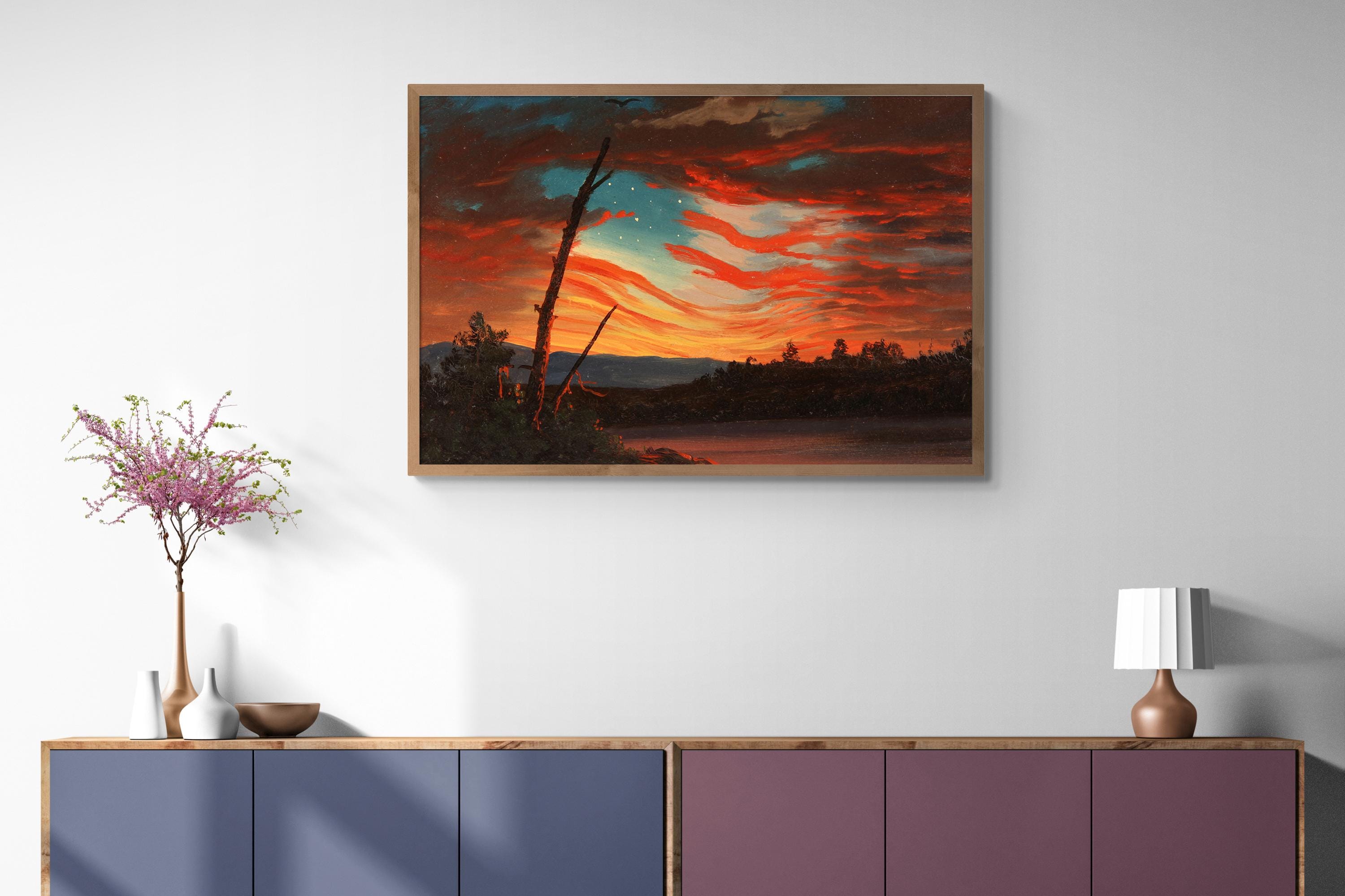 Our Banner in the Sky by Frederic Edwin Church, Patriot and