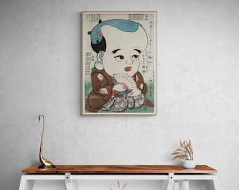 Fukusuke Ukiyo-e Art Print – Vintage Japanese Canvas Giclée