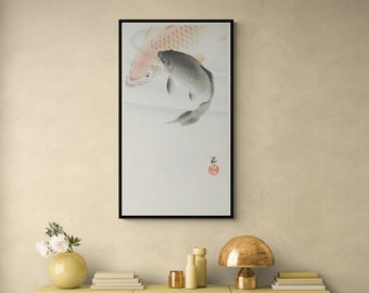 小原古邨「金魚版画：日本のアジア美術ポスター」（デジタル