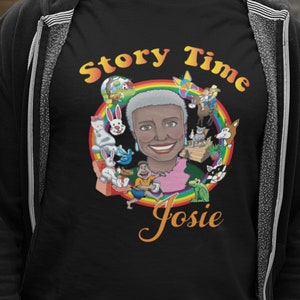 Story Time Stories by Josie t-shirt. zdjęcie 1