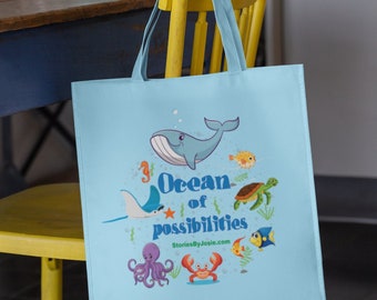 Ocean of Possibilities  tote bag.