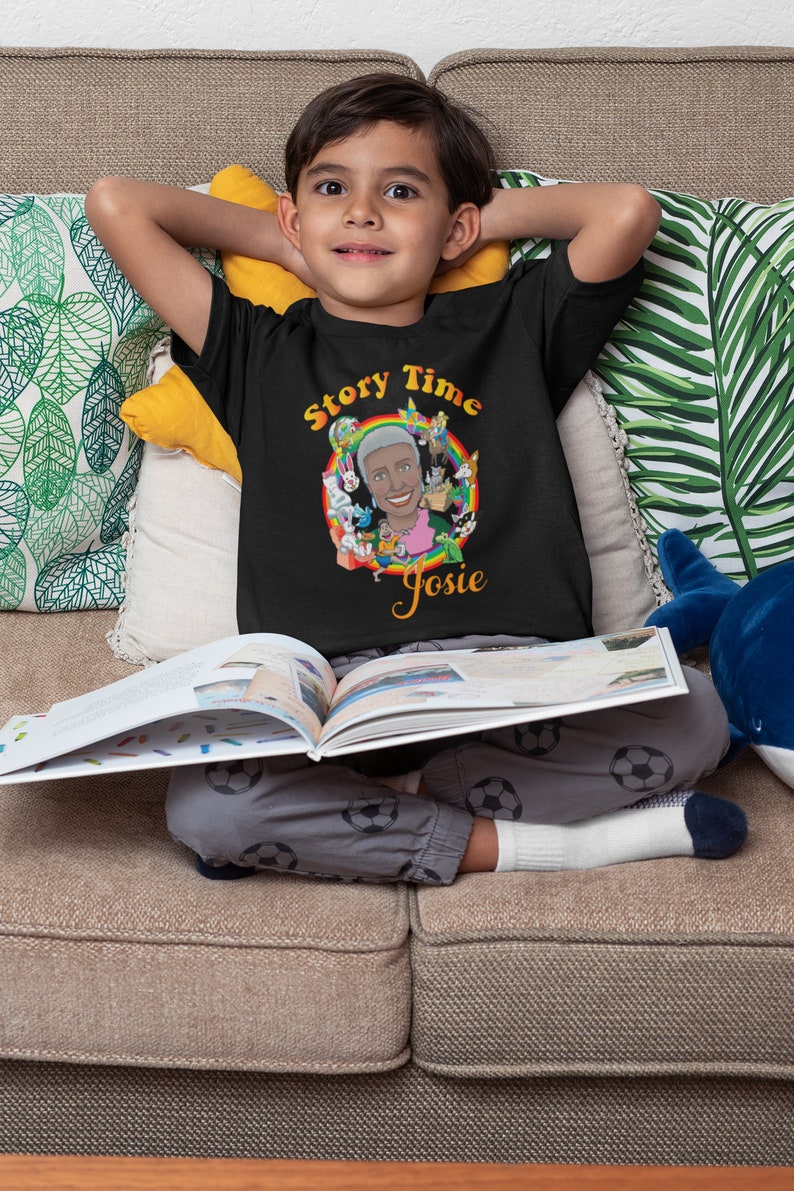 Story Time Stories by Josie t-shirt. zdjęcie 2