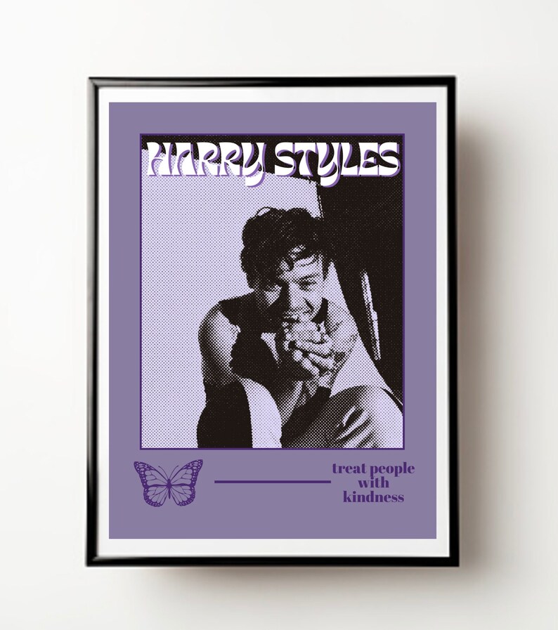 Harry Styles Poster Harry Styles Digital Poster Harry Etsy