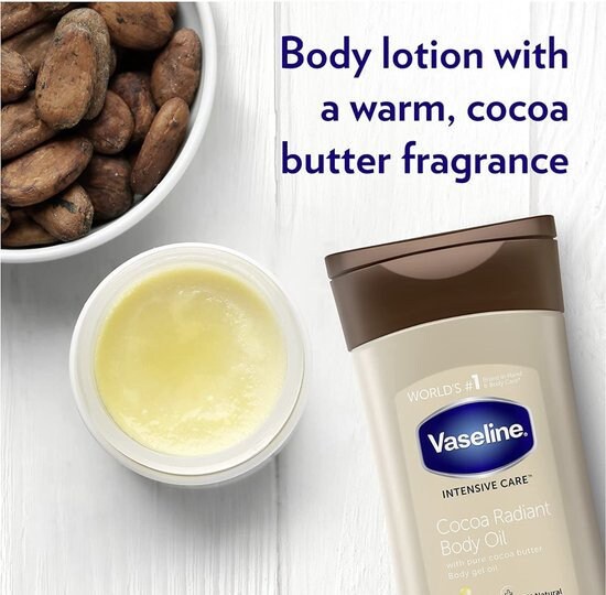 Vaseline Cocoa Radiant Body Gel Oil 200ml Etsy
