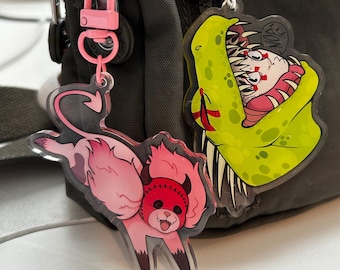 Kaiman & Kikurage / Dorohedoro / Porte-clés acrylique double face