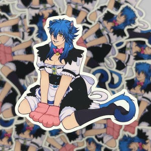 DMMD / Aoba Cat Boy / Die Cut Sticker Matte Vinyl