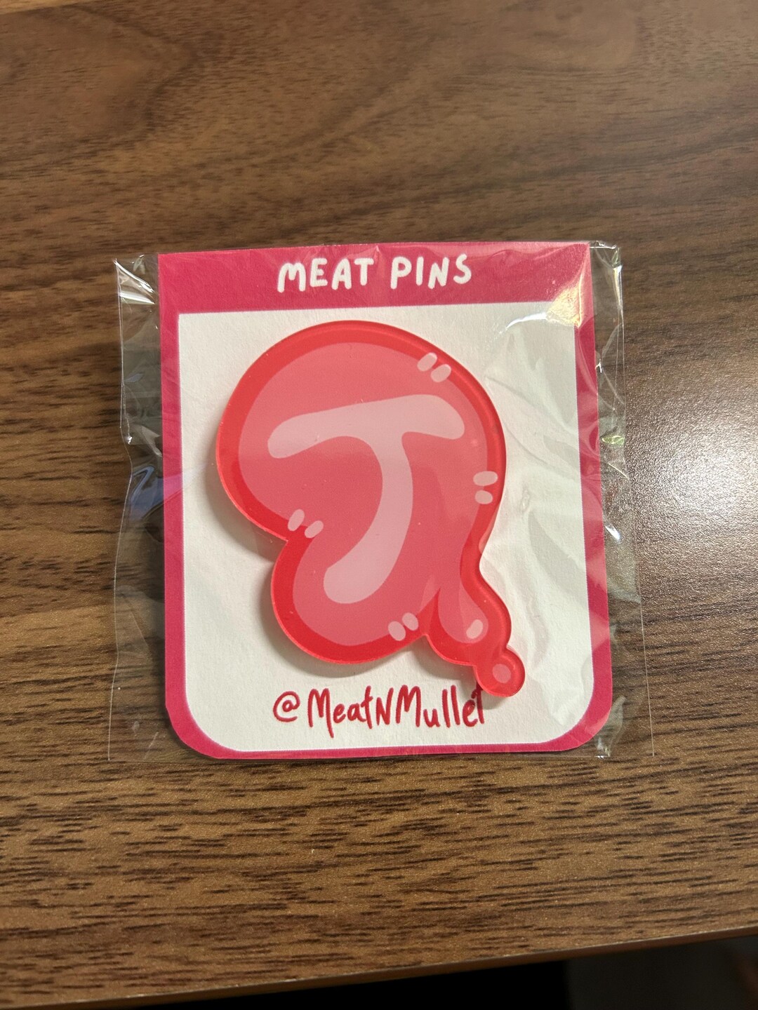 Meatnmullet Steak | Double Sided Acrylic Meat Pins - Etsy