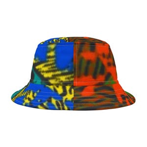Vibrant Tie-Dye Bucket Hat for Summer Vibes, Beach Wear, Festival Accessory, Perfect Gift for Fashion Lovers, Outdoor Fun
