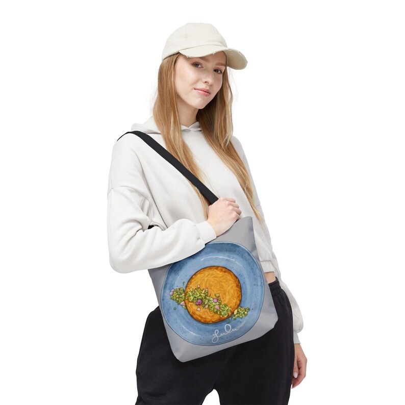 Afscheid van Lulu Knafeh-draagtas voor pannenkoeken afbeelding 5