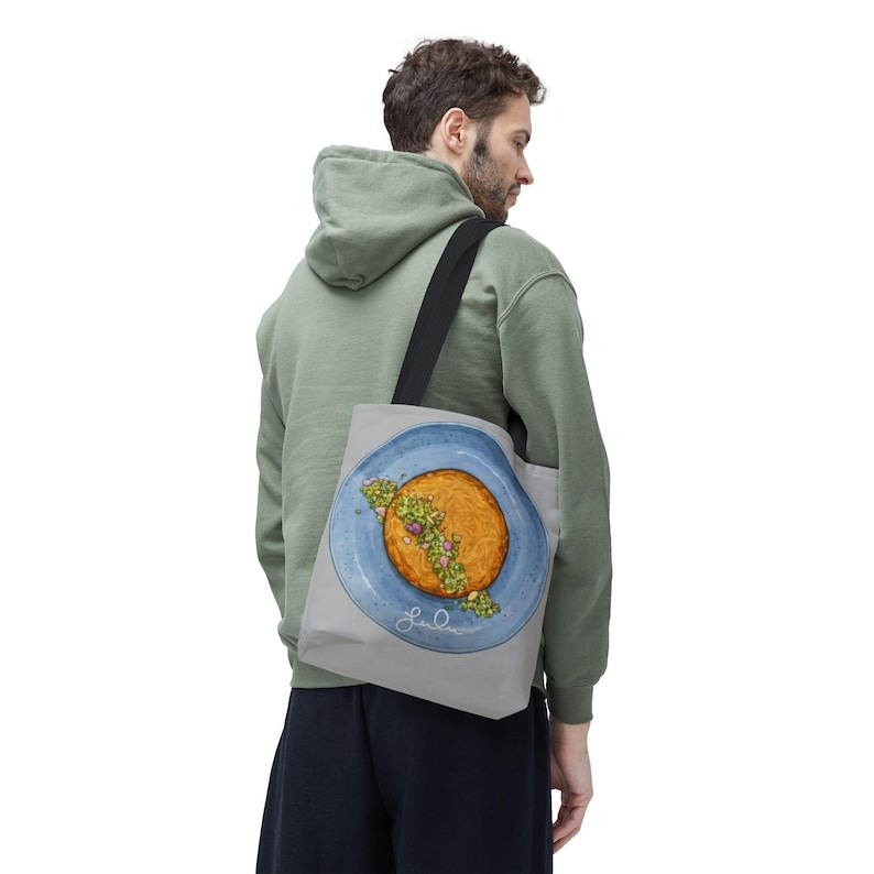 Afscheid van Lulu Knafeh-draagtas voor pannenkoeken afbeelding 6