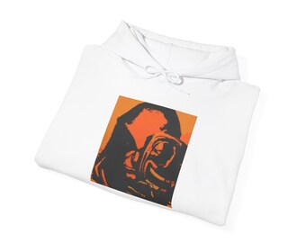 Sudadera con capucha Chamillion / Sudadera con ilustración de camaleón
