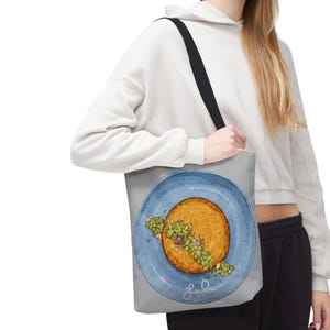 Afscheid van Lulu Knafeh-draagtas voor pannenkoeken afbeelding 7