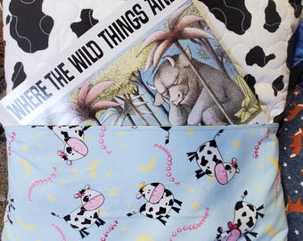Children's Reading Pillows - a nifty way to carry your favorite book along