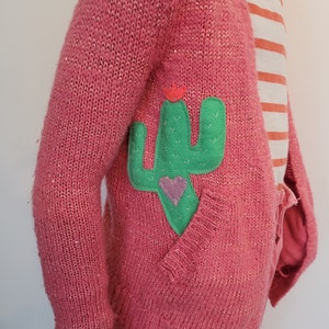 Cactus Detail Cardigan