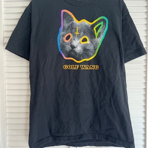 Golf wang cat shirt cheap