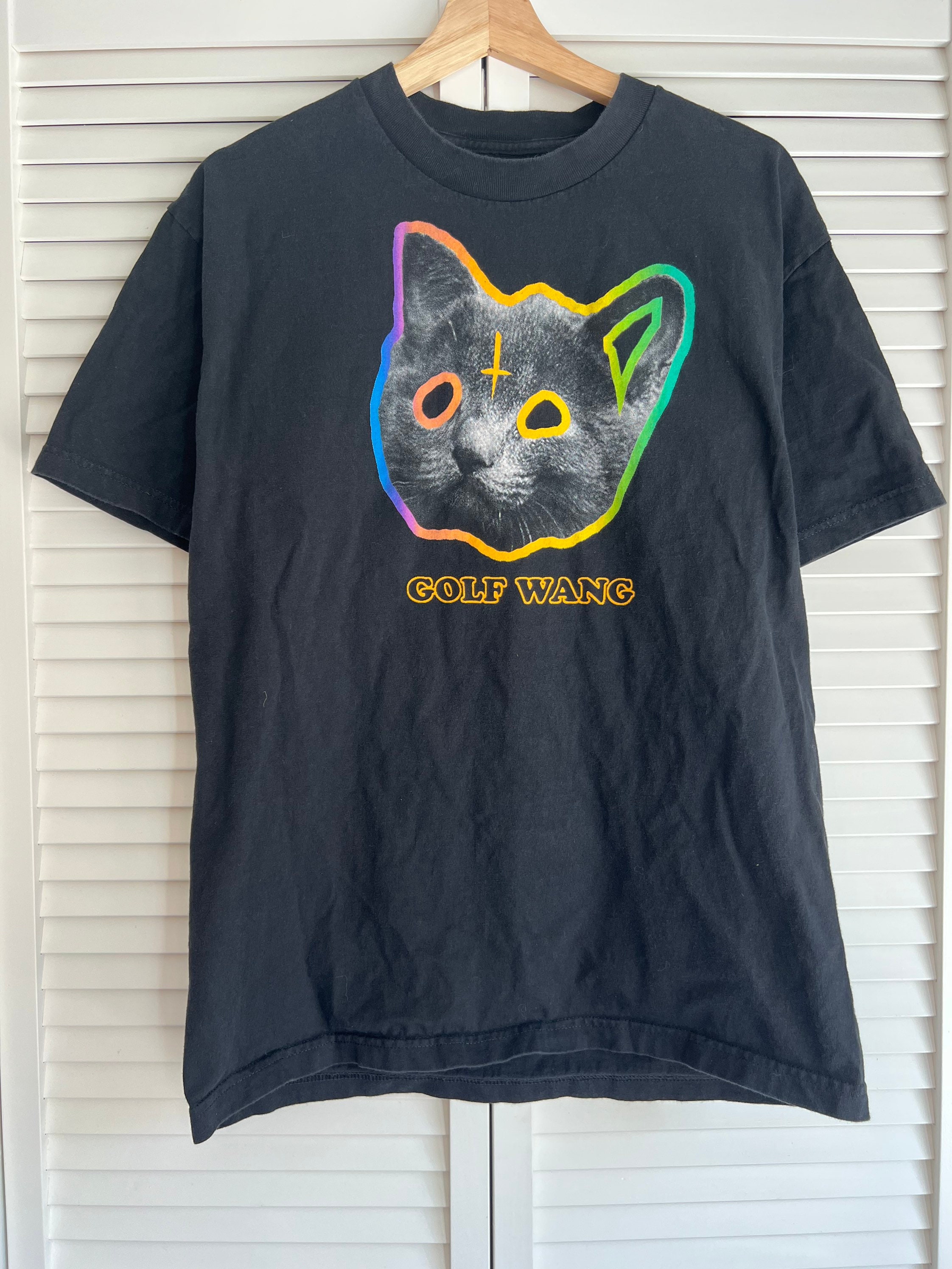 Odd Future Golf Wang Cat Tee L Etsy