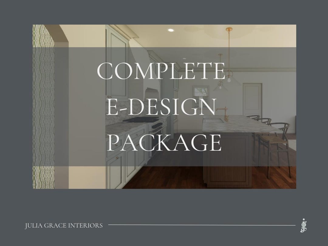 Custom Affordable Interior Design | Virtual E-design Package - Etsy