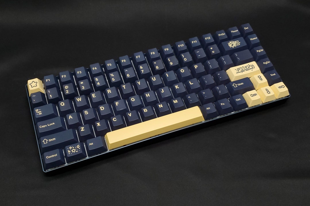 Muted Custom Metal Mechanical Keyboard 75 W/ Lubed Gateron Etsy