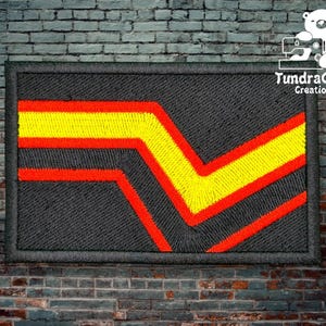 Parche de goma para coser rectangular de 4 pulgadas con bandera del orgullo