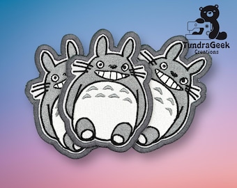 Totoro Broderade Tygmärken