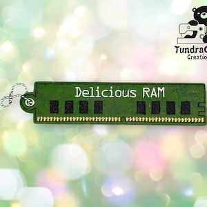 Embroidered Vinyl RAM Prop/Charm