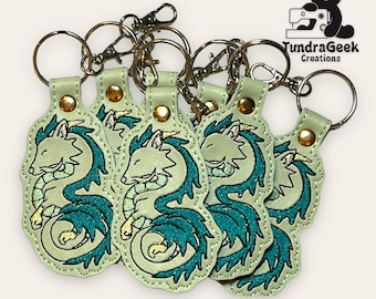 Green Dragon Key Tag/Charm