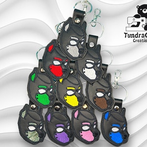 Pup Hood Keychain
