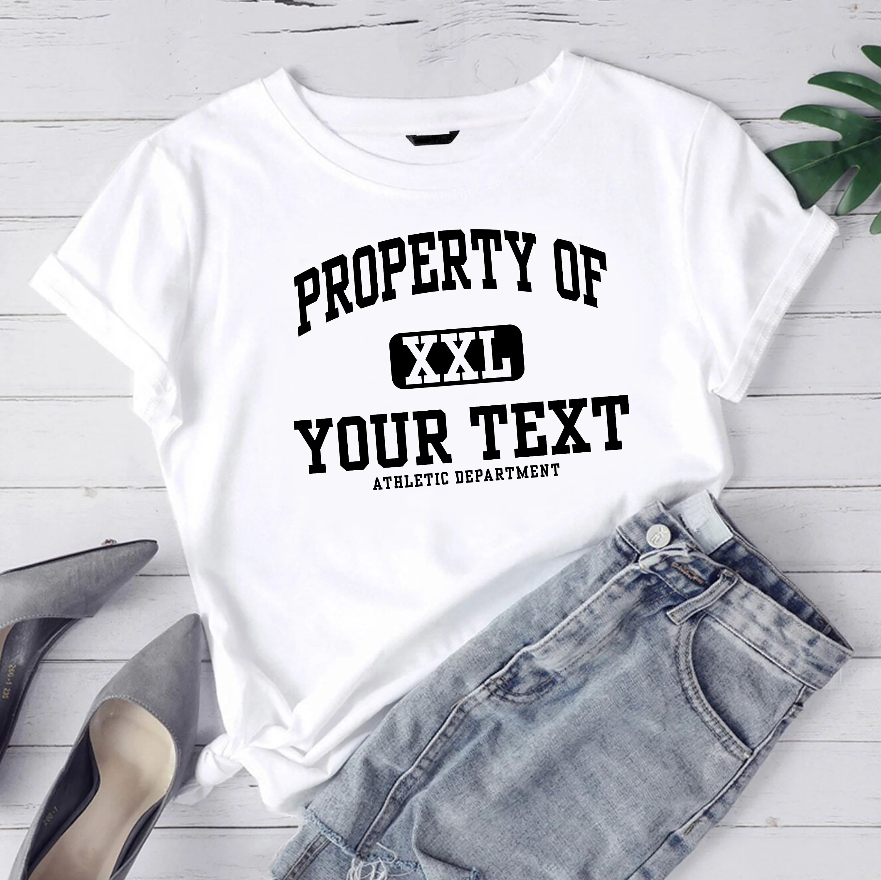 Property of t hot sale shirt