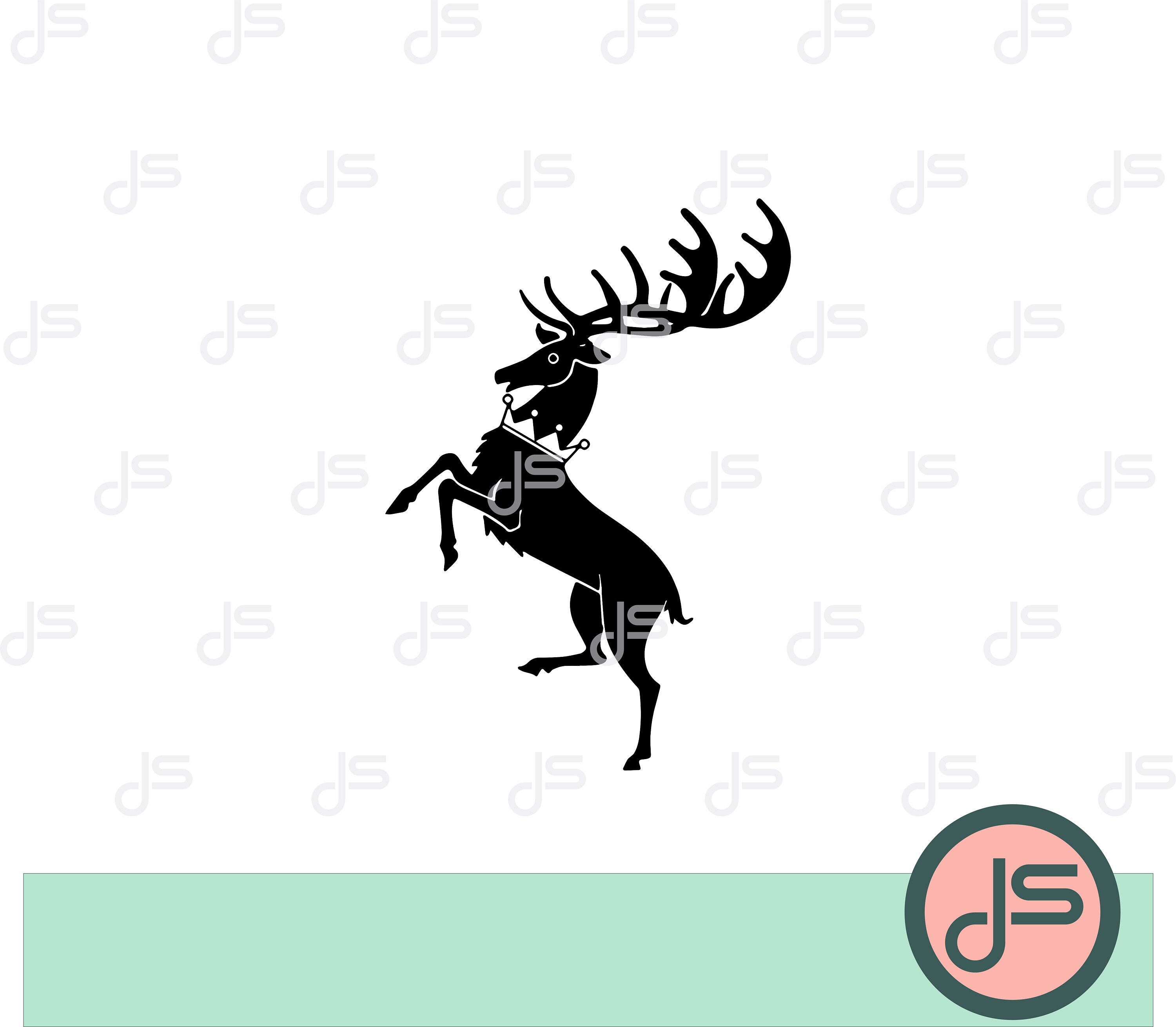House Baratheon Sigil SVG, Cricut Cut, Engraving, Sublimation Png, GOT