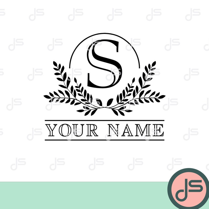 Personalized Name Garland Svg, Custom Last Name Garland, Cricut
