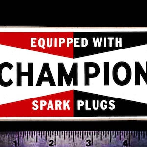 Vintage Champion Spark Plugs - Etsy Canada