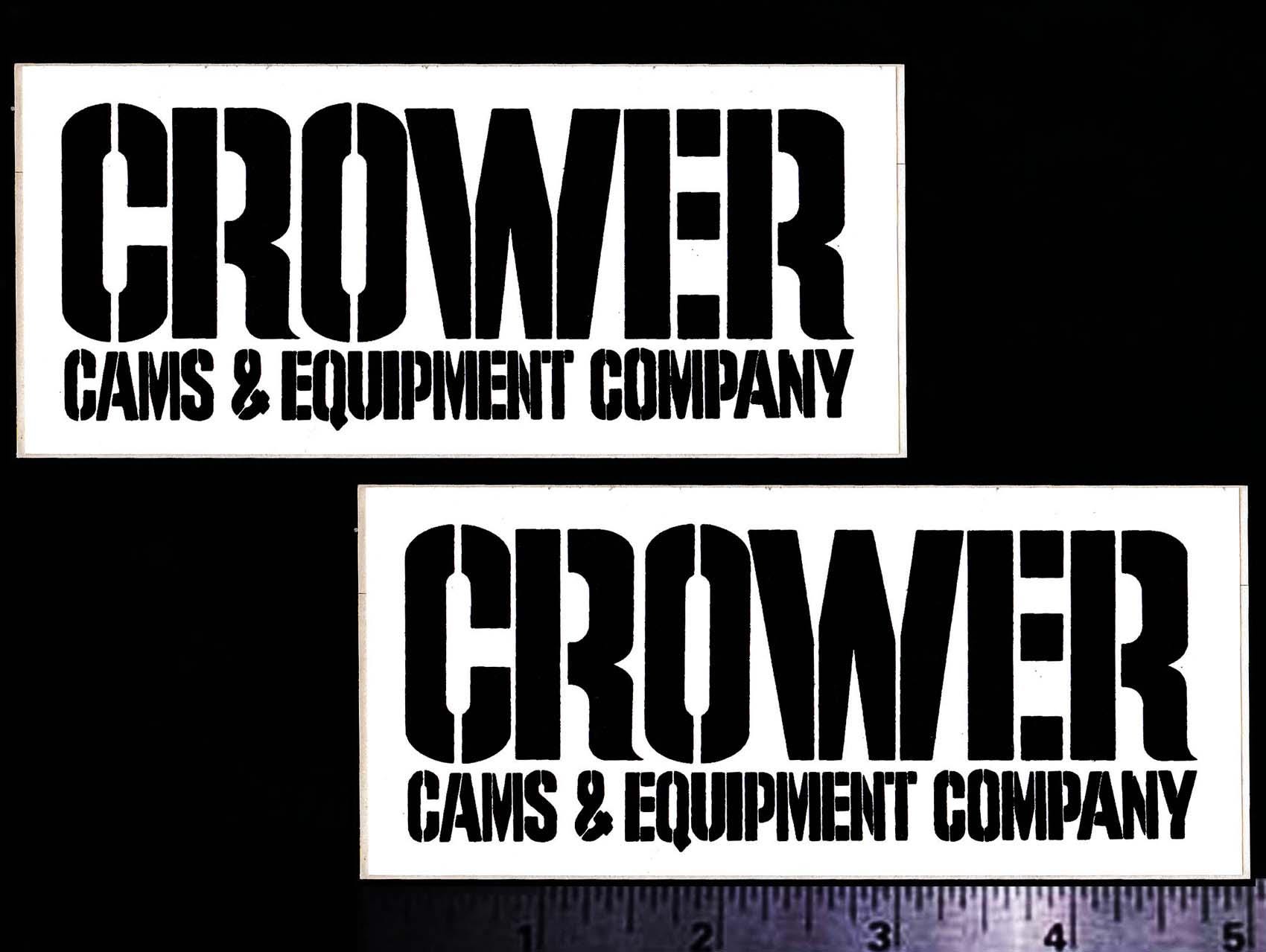 CROWER Cams & Equipment Company - Set of 2 Original 1960's 70's Vintage ...