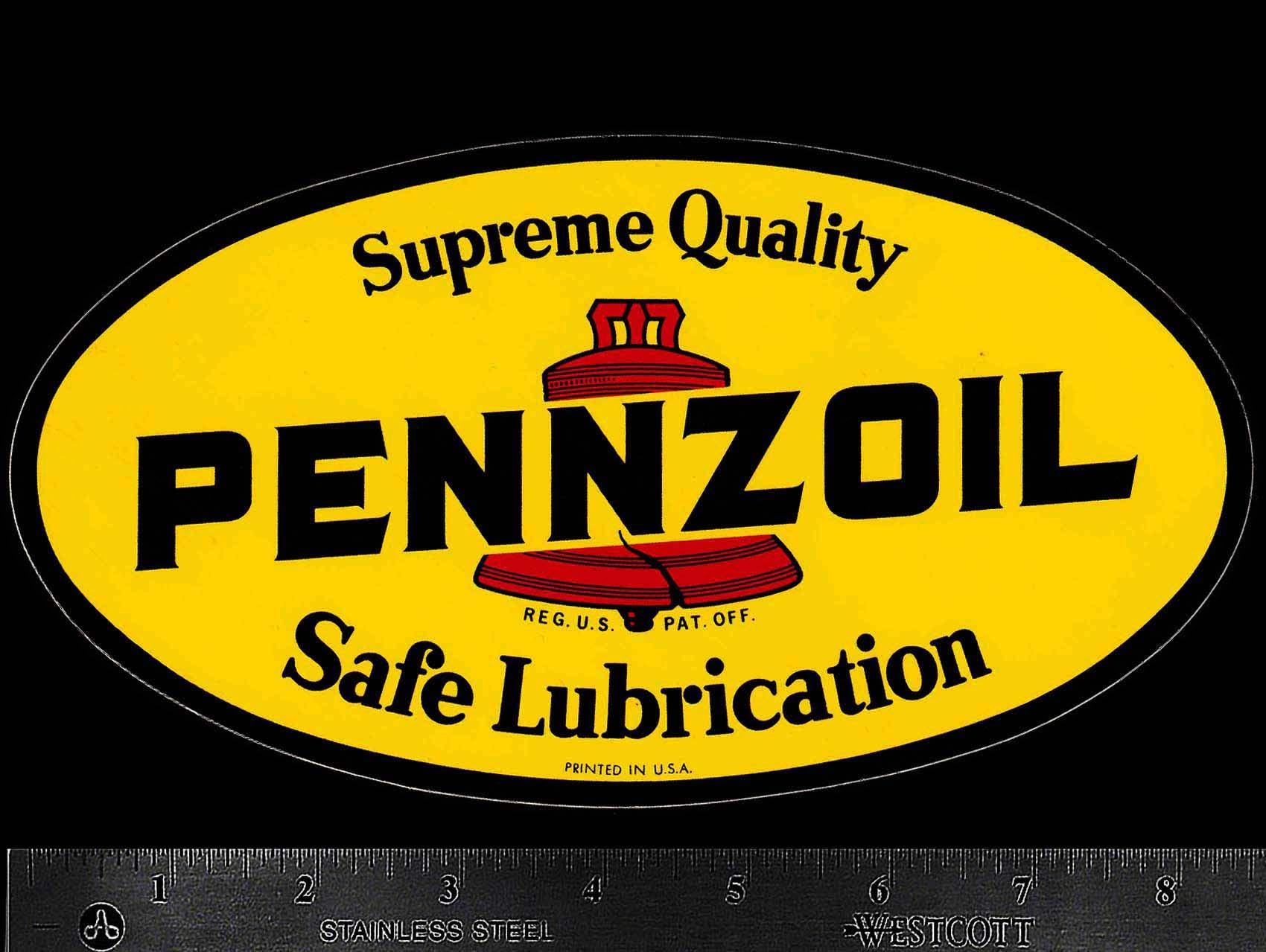 PENNZOIL ヴィンテージ電光看板 Vintage Pennzoil light, lighted sign