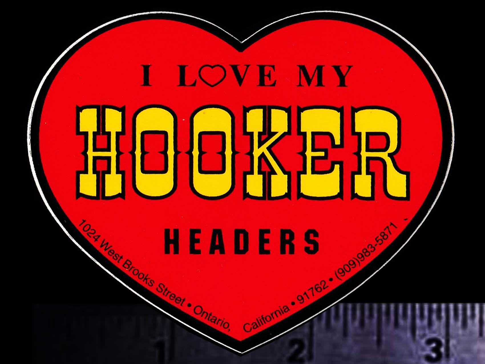 Zen Graphics - Hooker Headers Decals / Stickers