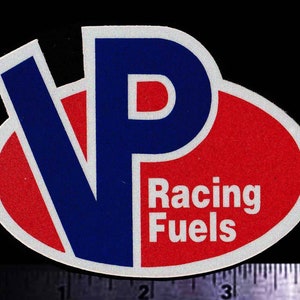 VP Racing Fuels - Original Vintage Reflective Racing Decal/Sticker - Nascar NHRA MX Atv Motocross