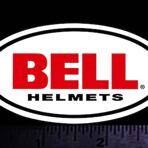 BELL Helmets - Original Vintage 1980's Racing Decal/Sticker - 3 inch size - Motorcycle MX Dirtbike ATV Off-Road