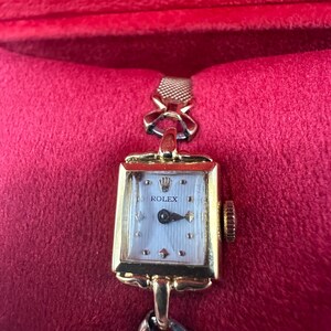18k Gold Rolex Cocktail Watch