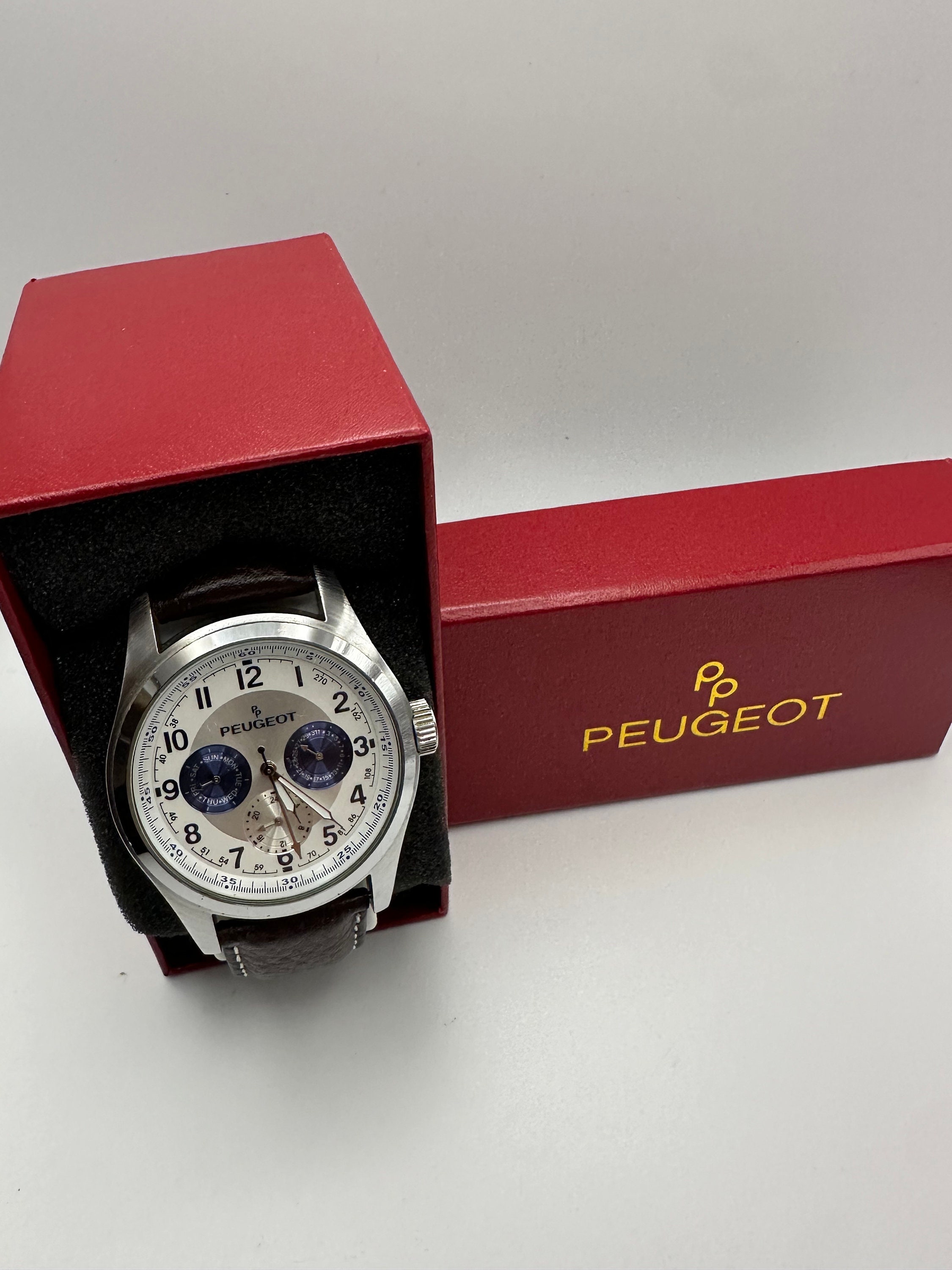 Reloj Peugeot para hombre Etsy Espana