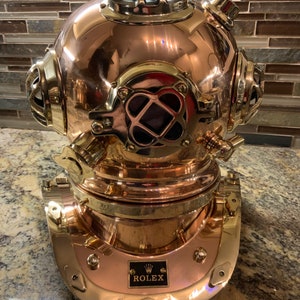 1970 Rolex Divers Helmet From Submariner Displays - Etsy