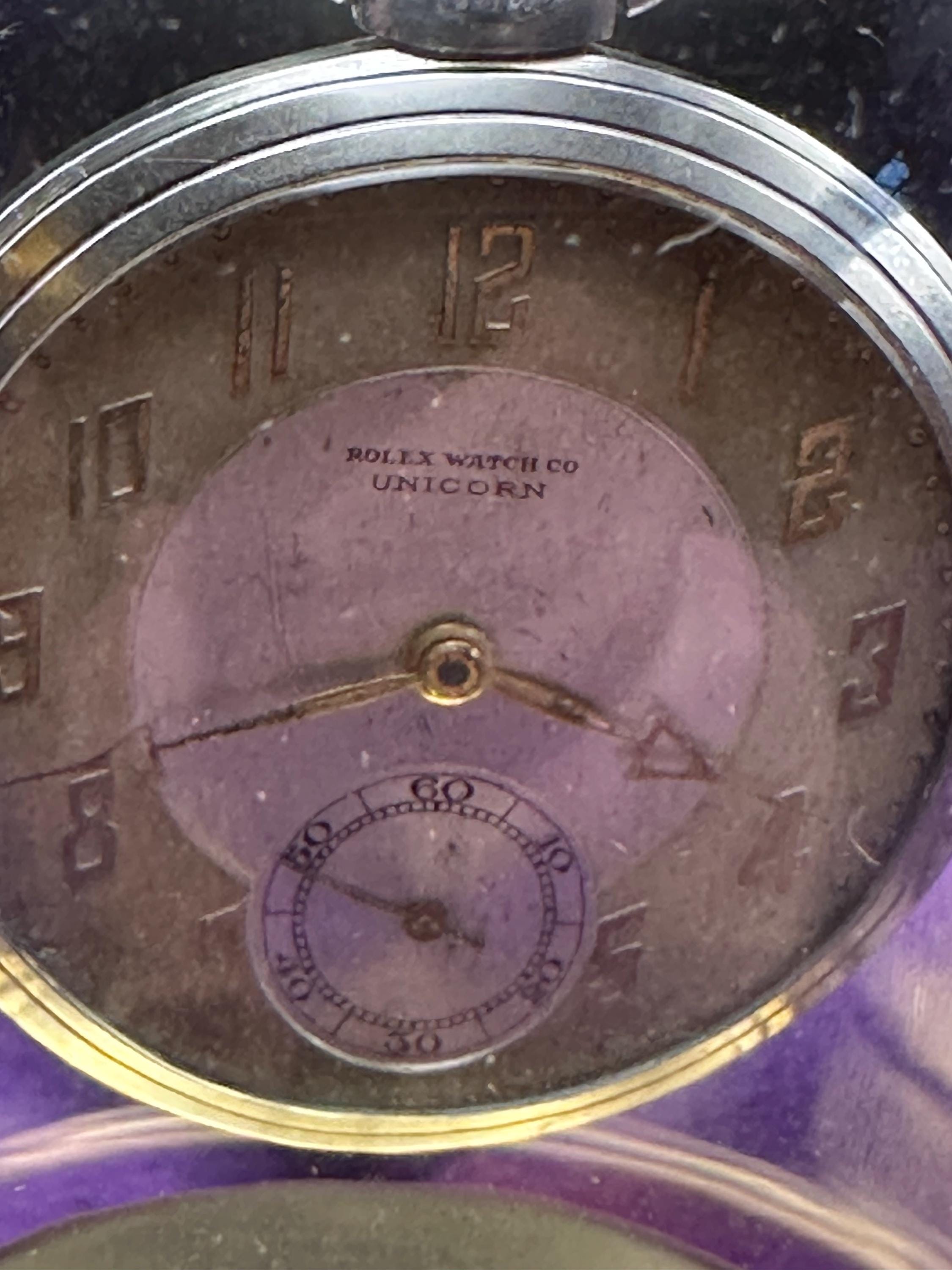 Rolex Unicorn Pocket Watch