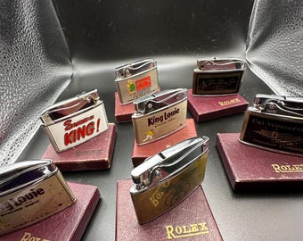 ＜非売品＞ROLEX レザー製トレイ アイボリー/ラベンダー2個セットBOX付き ROLEX 2 x TRAY set LEATHER 100% authentic NEW IN BOX WATCHES