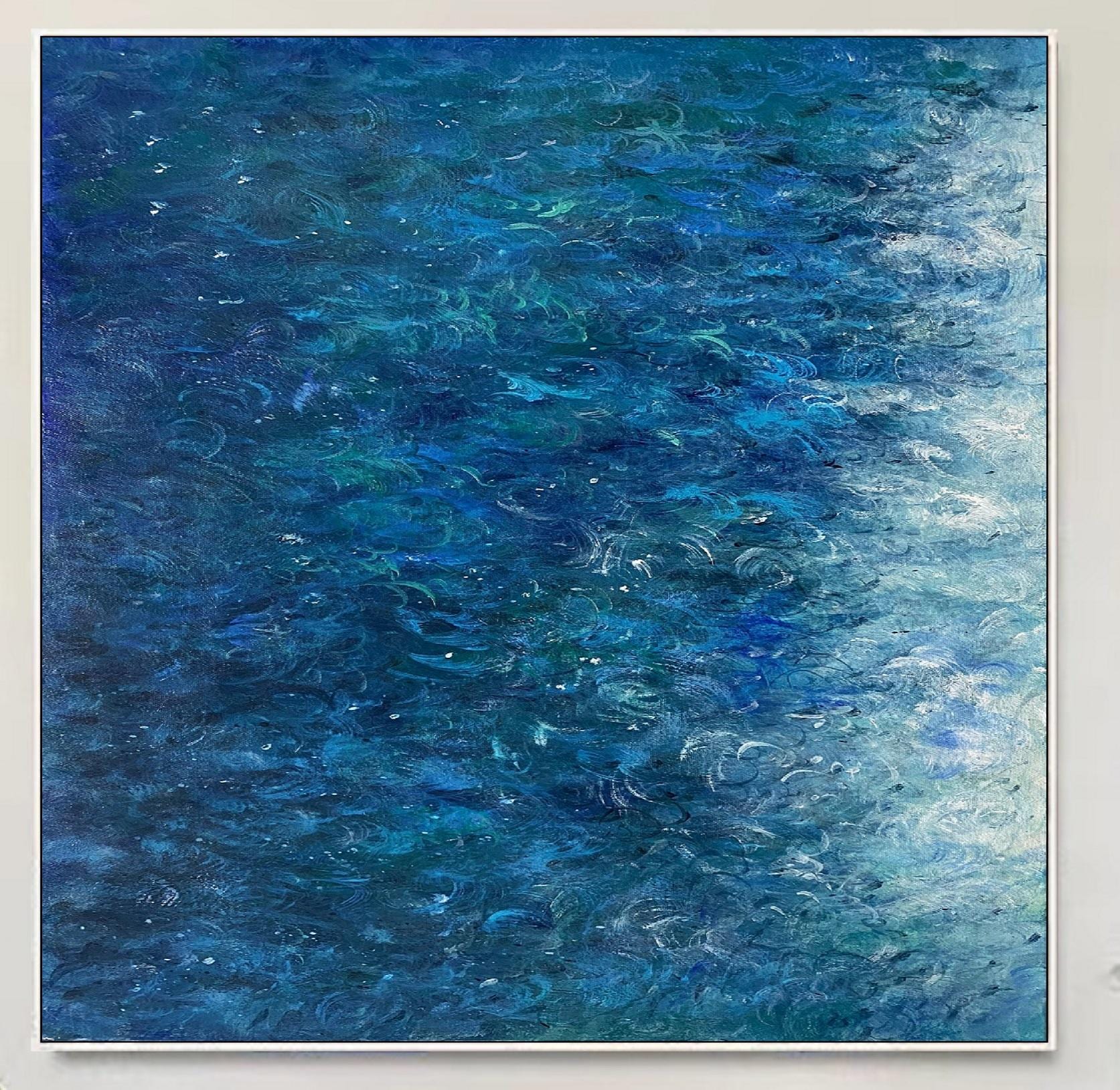 s12号】good blue(portrait_s) oil painting