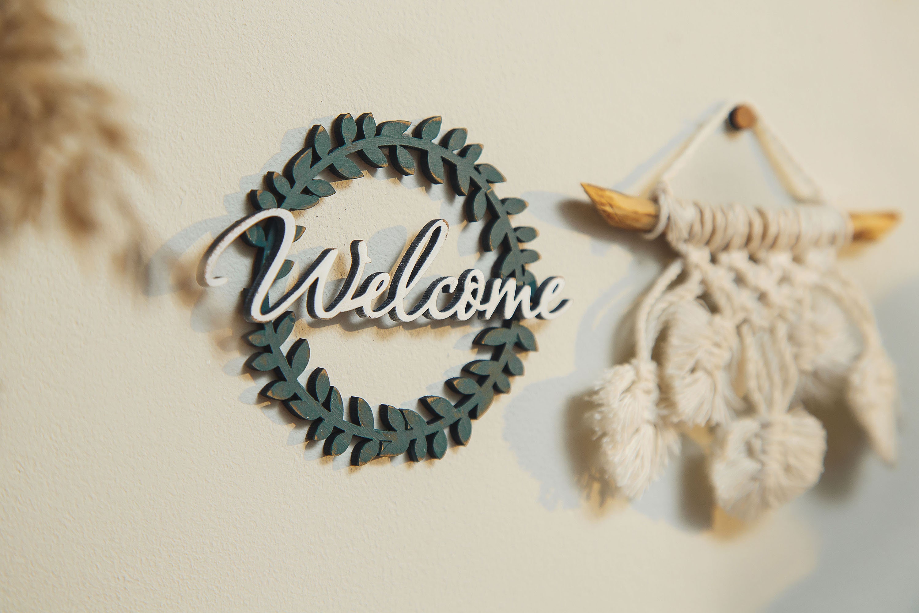 1/6 Scale Miniature Welcome Sign Carved Painting for Popular Fashion 12 ...